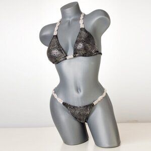 Silver Mirror NPC Bikini Competition Suit